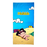 Toallon Mafalda Vacaciones Playa 150x75cm