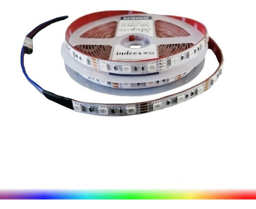 Tira Led Smd 5050 Interior Rgb 60w 300 Leds X 5m 12v