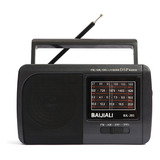 Bjl-201 Radio Portátil Recargable Am Fm Sw Con Antena 