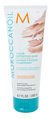 Moroccanoil Máscara Color Temporal Nutritiva Argán 200ml 3c