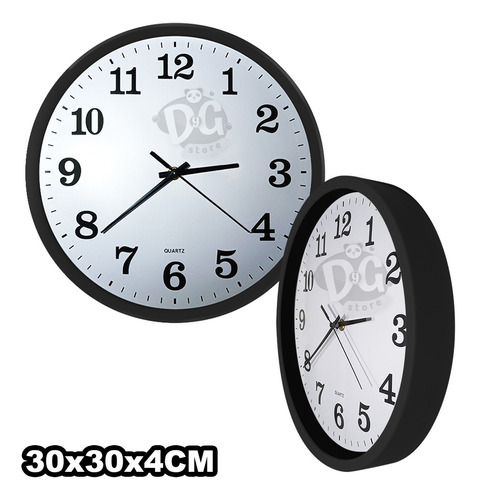 Reloj De Pared Moderno Grande Diseño Clásico Quartz Oferta