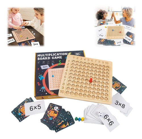 ' Juego De Mesa De Multiplicación Matemática Para Niños