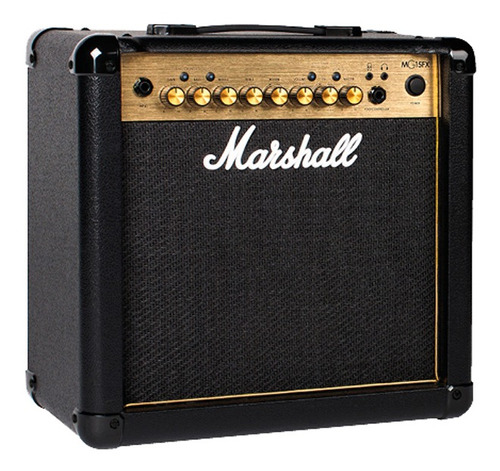 Amplificador Guitarra Marshall Mg15gfx Gold Combo 15w 4ch