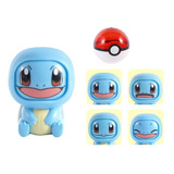 Juguete Pokemon Squirtle Cambia Cara Ash Pokebola Pokebola