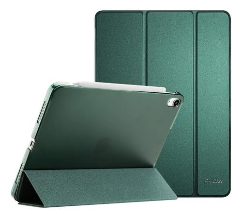 Funda iPad Air 4 Procase Soporte Delgado Rígido Verde Oscuro