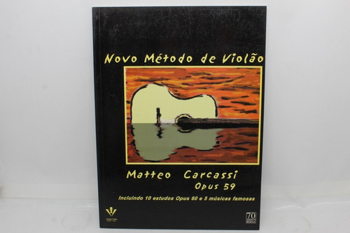 Livro Novo Método De Violão Opus 59 G21396g