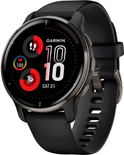 Venu 2 Plus Garmin Oxímetro Smartwatch Negro 43mm