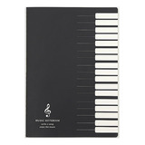 Cuaderno De Notas Musicales De Cinco Líneas Para Personal Mu