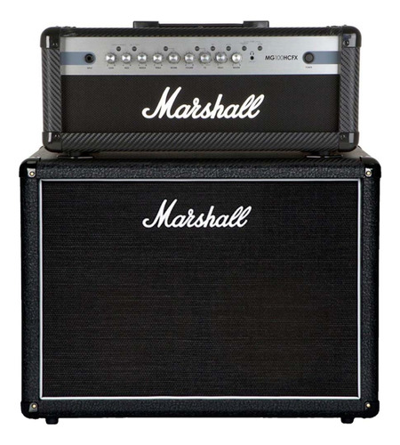 Cabezal Marshall Mg100hcfx + Caja Marshall Mx212r + Cable Pr