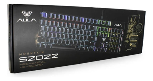 Teclado Mecanico S2022 Switch Blue Azul Cores