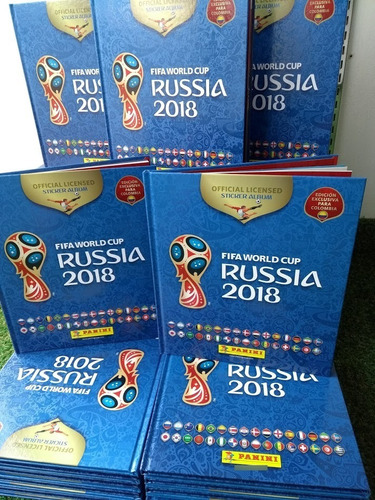 Album Pasta Dura Panini Rusia 2018 Vacío +20 Láminas Sueltas