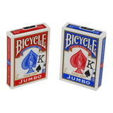 2 Pack Baraja Bicycle Jumbo Poker Cartas Mazo Magia Casino