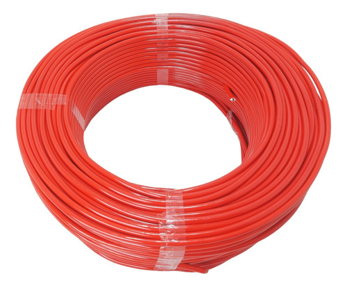 Fio 10mm Com 5 Metros Flexivel Super Elétrico Cor Da Cobertura Vermelho