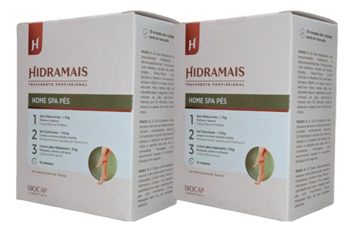 Kit 2x Home Spa Pés Hidramais 