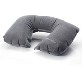 Travesseiro De Pescoço Inflável Cinza - Super Conforto