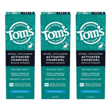 Tom's Of Maine Pasta De Dientes De Carbon Activado Natural C