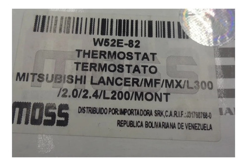 Termostato Mitsubishi Lancer Mf Mx L200 L300 Montero Foto 5
