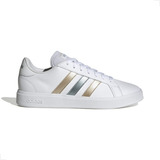 Tênis adidas Grand Court Base 2.0 Color Branco - Adulto 39 Br