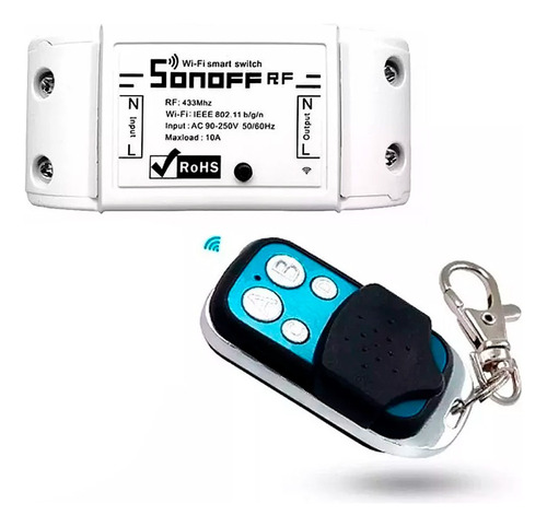 Sonoff Rf Switch Wifi + Control Remoto Inteligente 