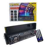 Autoestereo Bluetooth Con Porta Celular Usb X2 60w X 4