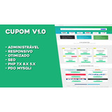 Site De Cupom Administrável Responsivo E Otimizado