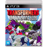 Jogo Ps3 Transformers: Devastation Físico