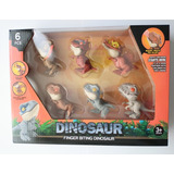 Tiranosaurio Jurassic Dinosaur Figura Dinosaurio Finger Snap