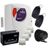 Kit Alarme Residencial Slim 3 Setor Genno Configurado Home 1