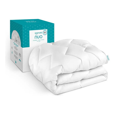 Sognare® Nuo Cubre Colchón Plus King Size, 60% Más Relleno Color Blanco | Meses sin interés