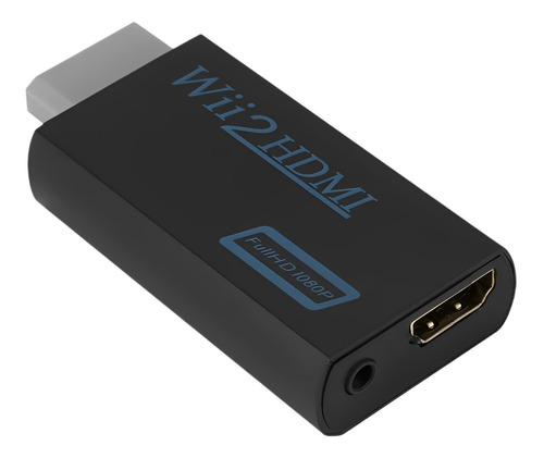 Convertidor Para Wii A Hdmi Adaptador De Audio Full Hd 1080p