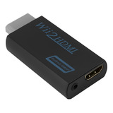 Convertidor Para Wii A Hdmi Adaptador De Audio Full Hd 1080p