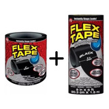 2 Cintas Flex Tape Grande Y Chica Tapa Fugas Resistente