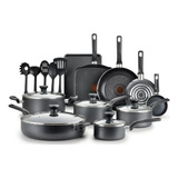 Batería De Cocina T-fal Easy Care Nonstick 20 Pzs 