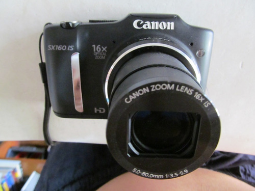  Canon Powershot Sx160 Is Compacta (erro Na Objetiva)