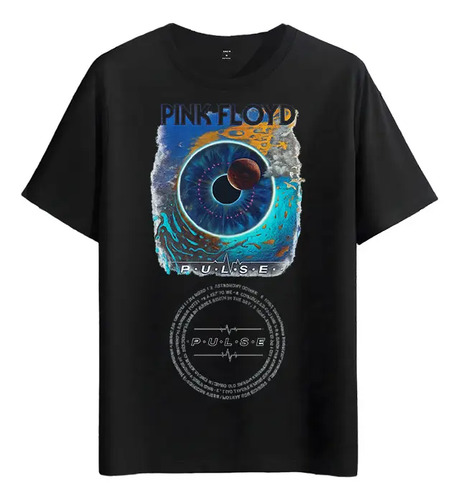 Tshirt Muscle Freaks Pink Floyd Pulse Estilo Camiseta Música