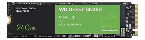 Disco Solido Ssd Western Digital 240gb Green Sn350 M.2