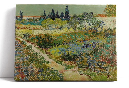 Cuadro Den Lienzo Jardin De Vincent Van Gogh