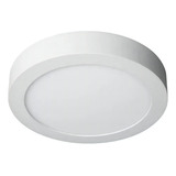 Lámpara Plafón De Techo Exahome Plafon 18w Redondo Con Base Blanco 220v Fria