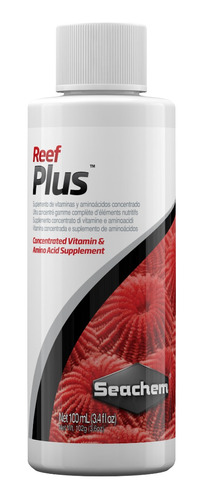 Reef Plus 100ml Vitaminas Agua Peces Corales Acuario Marino