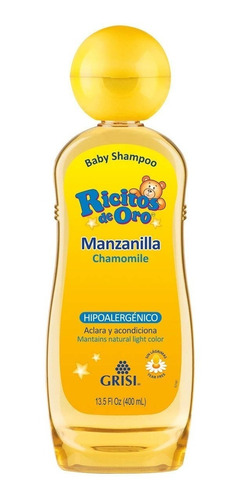Ricitos De Oro Shampoo, Manzanilla, 400 Ml 