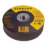 Kit Com 25 Discos Para Esmerilhadeira De Corte Fino Inox / Metal 4.1/2x 1,0x7/8 Stanley