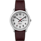 Reloj Timex Easy Reader Day-date Con Correa De Piel