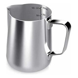 Jarra Barista 350ml Pitcher Con Medidas Acero Inoxidable