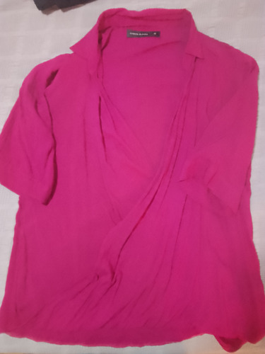 Blusa Fucsia Talle 46 Marca Cuesta Blanca