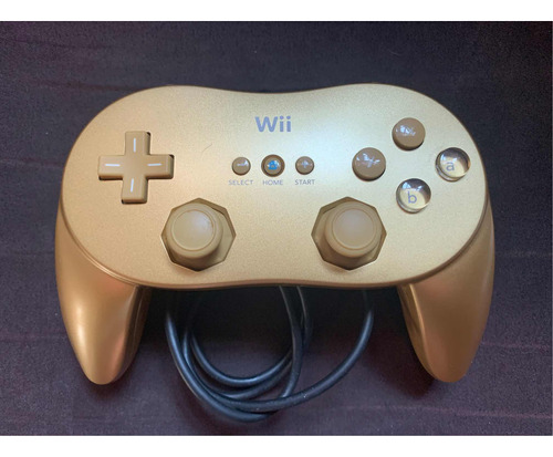 Controle Pro Wii - Gold Edition