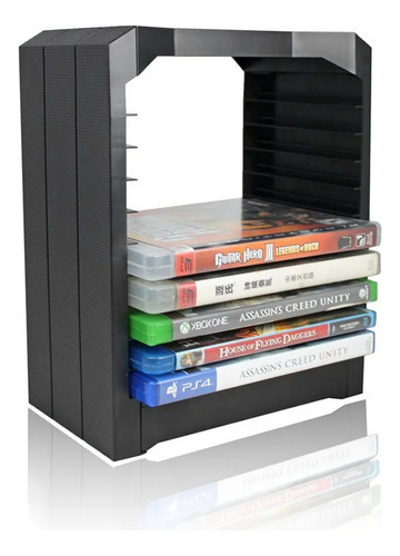 Soporte Base De Almacenamiento De Videojuegos 10cd