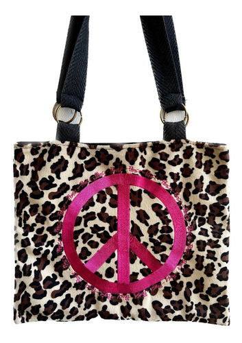 Cartera Tote Animal Print