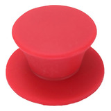 Perilla Pomo Silicon Tapa Olla Cocina Resistente Calor Rojo