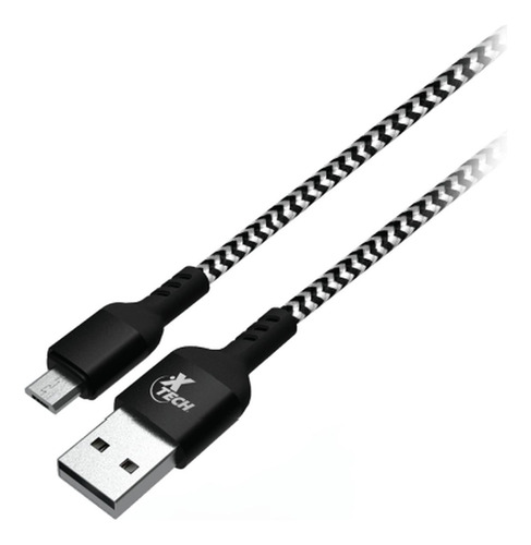 Cable Usb Xtc-366 1,8 M Usb 2.0 Usb A Micro-usb B Negro, Bla