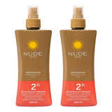 Nude Bronceador Aceite Spray X2 - mL a $104